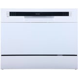 homeX GST6AD-W Tischgeschirrspüler , Spülmaschine weiß, 6 Maßgedecke