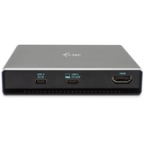 i-tec USB-C Storage Docking Station, Dockingstation silber/schwarz