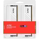 ADATA DIMM 64 GB DDR4-3200 (2x 32 GB) Dual-Kit, Arbeitsspeicher weiß, AX4U320032G16A-DTWHD35, XPG Gammix D35, INTEL XMP