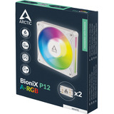 ARCTIC BioniX P14 A-RGB, Gehäuselüfter weiß/weiß, 140 mm