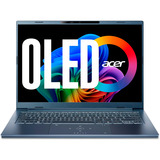 Acer Aspire Go 14 AI OLED (SFG14-75-701T), Notebook schwarz, Intel® Core™ Ultra 7 256V, Intel® Arc™ Graphics 140V, 16 GB LPDDR5X, 512 GB (512 GB SSD), Windows 11 Home