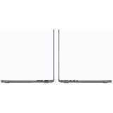 Apple MacBook Pro (14") 2023, Notebook grau, M3 10-Core GPU, MacOS, Deutsch, 36 cm (14.2 Zoll) & 120 Hz Display, 512 GB SSD