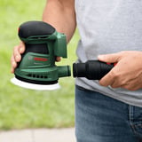 Bosch Heimwerken & Garten Akku-Exzenterschleifer EasyOrbit 18V-10 solo, 18Volt grün, ohne Akku und Ladegerät, POWER FOR ALL ALLIANCE