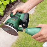 Bosch Heimwerken & Garten Akku-Exzenterschleifer EasyOrbit 18V-10 solo, 18Volt grün, ohne Akku und Ladegerät, POWER FOR ALL ALLIANCE