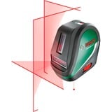 Bosch Kreuzlinienlaser UniversalLevel 3 grün/schwarz, rote Laserlinien, Reichweite 10 Meter