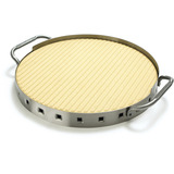 Broil King Gasgrill Regal S 690 Pro IR - BUNDLE edelstahl, mit Infrarot-Seitenbrenner und Heckbrenner, inkl. Pizzastein Set Imperial und Schutzhülle