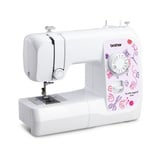 Brother Mechanische Nähmaschine KE14s - Little Angel weiß/violett, mit Fingerschutz