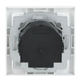 Busch-Jaeger Jalousie Komfort Timer Set Typ 6411 Unterputz mit integrierter Zeitschaltuhr weiß (glänzend), Retail