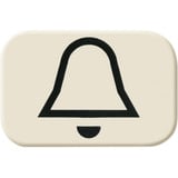 Busch-Jaeger Tastersymbol Klingel 2525 KI, Schalter weiß, Retail