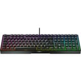 CHERRY XTRFY MX 3.1, Gaming-Tastatur schwarz, DE-Layout, Cherry MX2A Red