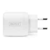 Digitus Universal Ladeadapter, USB-C 20 W, Ladegerät weiß