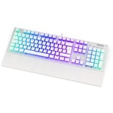 ENDORFY Omnis Pudding Onyx White, Gaming-Tastatur weiß, DE-Layout, Kailh RGB Brown