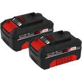Einhell PXC-Twinpack 2x 4,0 Ah 18V, Akku schwarz/rot