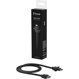 Fractal Design USB 3.2 Gen 2 Adapter, USB Key-A Header > USB-C, Model D, Kabel schwarz, 67cm