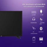 JVC LT-24VAH3455, LED-Fernseher 60 cm (24 Zoll), schwarz, WXGA, Tripple Tuner, Android TV
