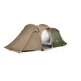 Jack Wolfskin Familien-Tunnelzelt GREAT DIVIDE RT creme/olivgrün, Modell 2022