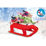 Jamara Snow Play - Schlitten Snow-Star 90cm rot