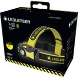 Ledlenser Stirnlampe iH9R, LED-Leuchte schwarz/gelb