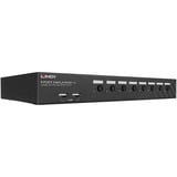 Lindy 8 Port DisplayPort 1.2 & USB 2.0 KVM Switch, KVM-Switch schwarz