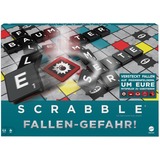 Mattel Games Scrabble Fallen-Gefahr, Brettspiel 