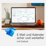 Microsoft Office M365 Single 1 User DE für PC und MAC, Office-Software Deutsch, 1 Jahr