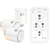 Netatmo Zusätzliche Heizkörperthermostate, Heizungsthermostat weiß, 3er Pack