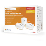 Netatmo Zusätzliche Heizkörperthermostate, Heizungsthermostat weiß, 3er Pack