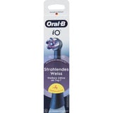 Oral-B Oral-B iO Strahlendes Weiss 4er, Aufsteckbürste schwarz, Für eine aufhellende Reinigung