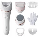 Philips Epilator Series 8000 BRE730/10, Epiliergerät weiß/roségold