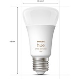 Philips HUE White & Color Ambiance E27, LED-Lampe Viererpack, ersetzt 60 Watt