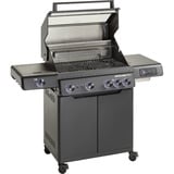 RÖSLE Gasgrill EPICFLAME Pro 4 schwarz, 800° Primezone, Backburner, Smart, Vario+ Grillrostsystem