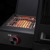 RÖSLE Gasgrill EPICFLAME Pro 4 schwarz, 800° Primezone, Backburner, Smart, Vario+ Grillrostsystem