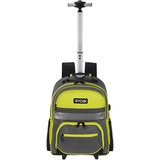 Ryobi Werkzeug-Rucksack RSSBP2 grün/schwarz, mit Laptopfach und Rollen