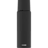 SIGG Thermosflasche Gemstone IBT Obsidian 1,1L schwarz, Ø 87mm