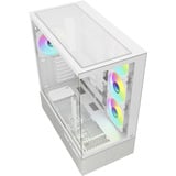Sharkoon AK7 ARGB , Tower-Gehäuse weiß, Tempered Glass x 2