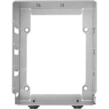 SilverStone SST-RAC45-DC-34, Einbaurahmen silber
