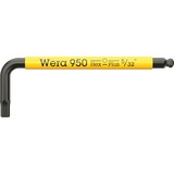 Wera 950/9 Hex-Plus Multicolour Imperial 3 Winkelschraubendreher-Satz  schwarz, 9-teilig, zöllig, mit Halteclip