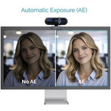 i-tec SOLOMON 100 1080p, Webcam schwarz