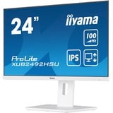 iiyama ProLite XUB2492HSU-W6, LED-Monitor 60.5 cm (23.8 Zoll), weiß (matt), FullHD, IPS, AMD Free-Sync, 100Hz Panel