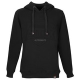 ALTERNATE ATTAX Hoodie (Logo geprägt) 5XL, Pullover schwarz