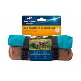 Amazonas Silk Traveller XL Mountain AZ-1030186, Camping-Hängematte braun/türkis