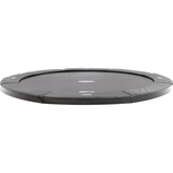 BERG Toys Trampolin Champion FlatGround, Fitnessgerät grau, rund, Durchmesser 330 cm