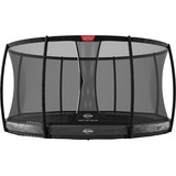 BERG Toys Trampolin Elite InGround, Fitnessgerät grau, rund, 330 cm, inkl. Sicherheitsnetz Deluxe