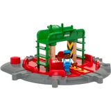 BRIO Lok-Drehscheibe mit Kontrollbrücke, Bahn
