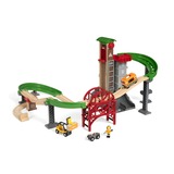 BRIO World Großes Lagerhaus-Set mit Aufzug, Spielgebäude 