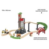 BRIO World Großes Lagerhaus-Set mit Aufzug, Spielgebäude 