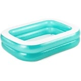 Bestway Family Pool "Blue Rectangular", Schwimmbad blau/weiß, 201cm x 150cm x 51cm