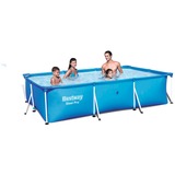 Bestway Steel Pro Frame-Pool, 300cm x 201cm, Schwimmbad blau, Höhe 66cm