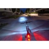 FISCHER Fahrrad Akku Leuchten-Set 30 Lux, LED-Leuchte 
