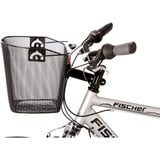 FISCHER Fahrrad Lenker-Korb mit Schnellbefestigung, Fahrradkorb/-tasche 